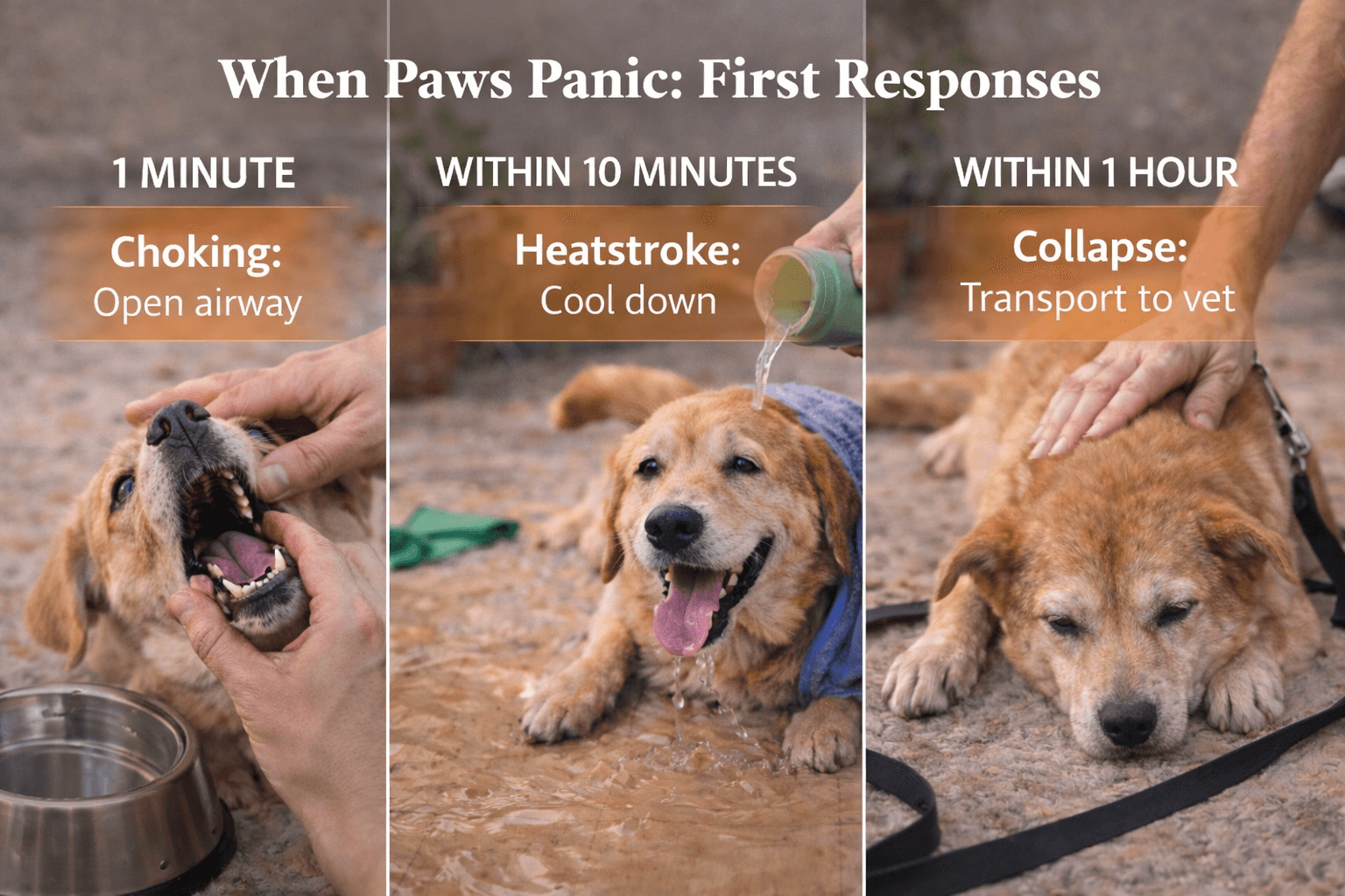 When Paws Panic: First Responses Every Thoughtful Pet Parent Should Know